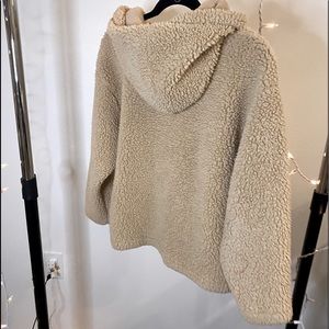 Sherpa hoodie
